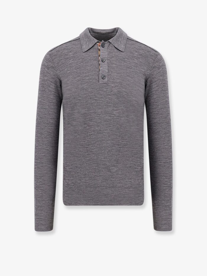Burberry Wool Polo Sweater