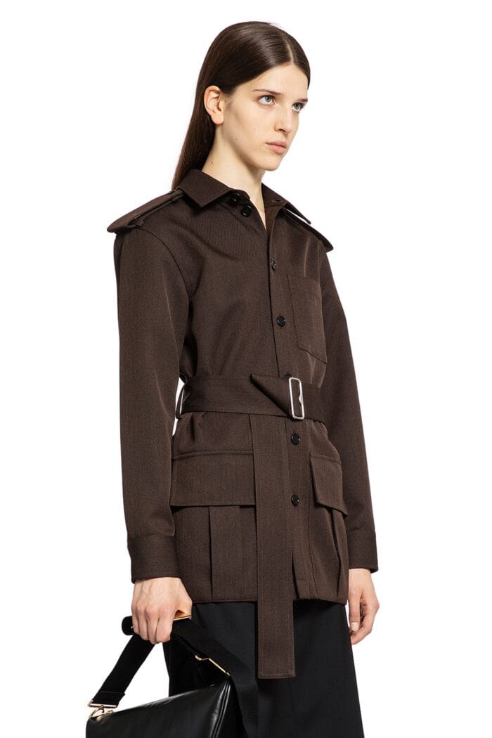 BURBERRY Wool Trench Jacket