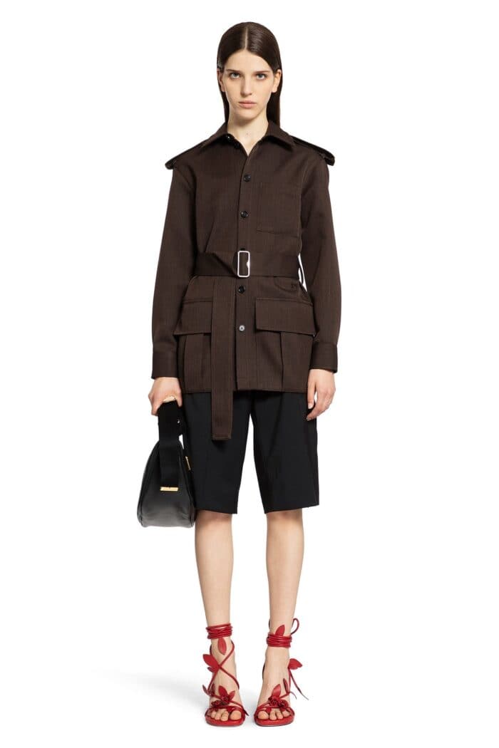 BURBERRY Wool Trench Jacket