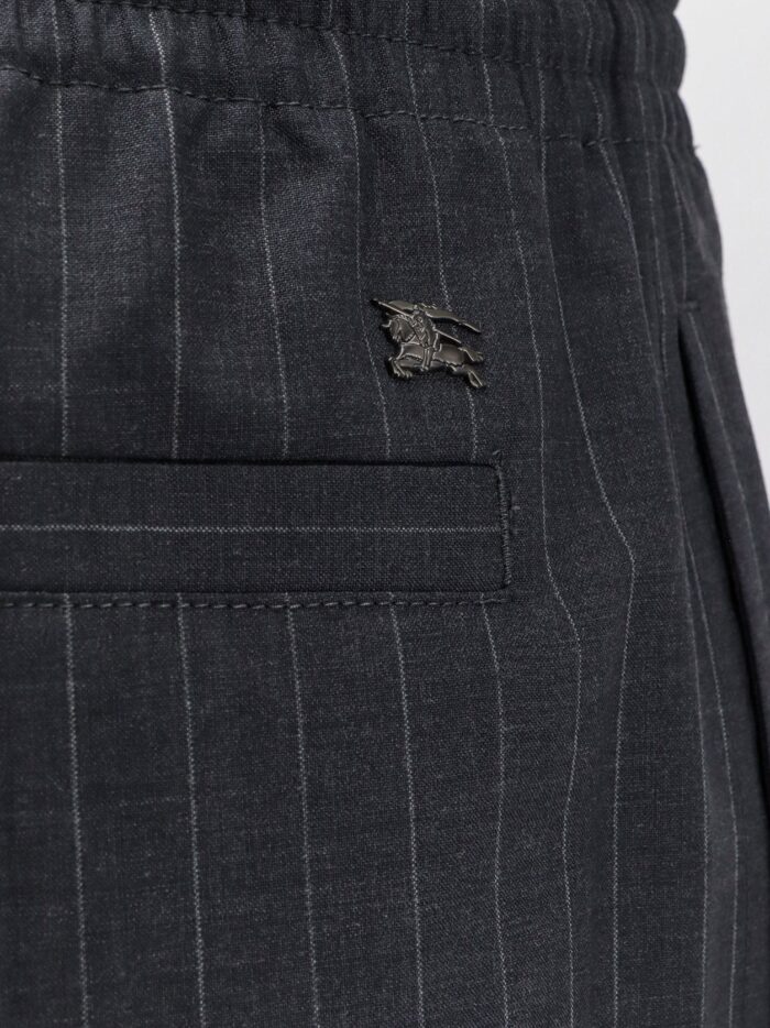 Burberry Wool Trousers With Drawstring