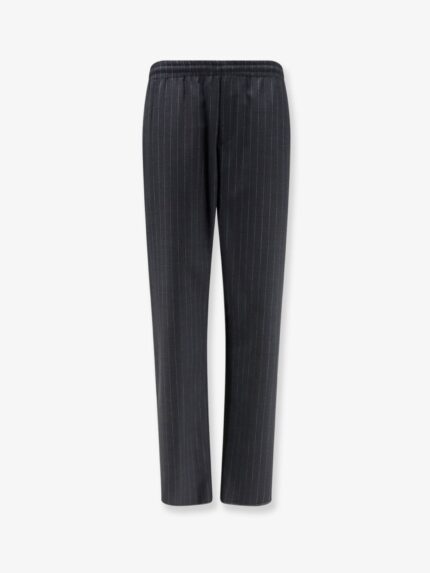 Burberry Wool Trousers With Drawstring