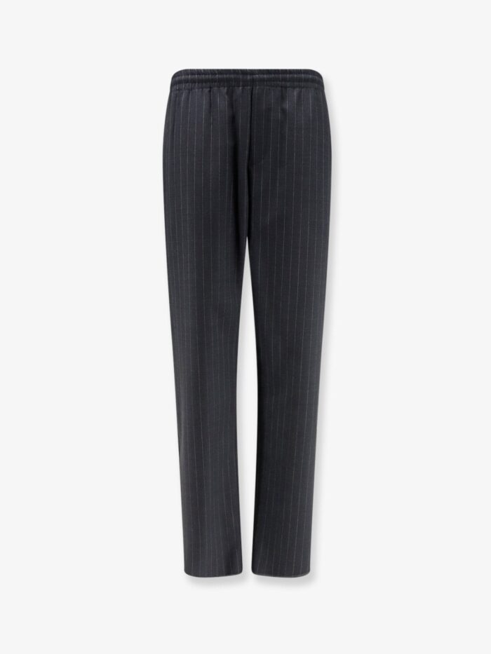 burberry wool trousers with drawstring Burberry Wool Trousers With Drawstring