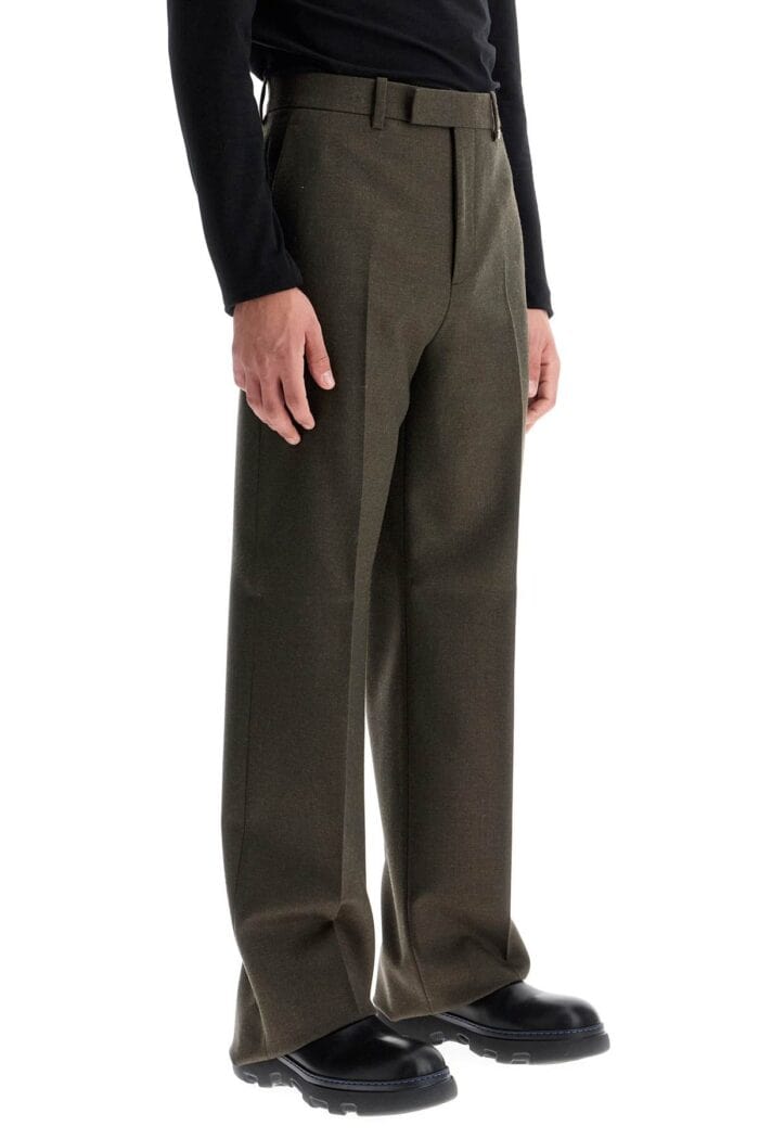 BURBERRY Wool Twill Trousers In Eight