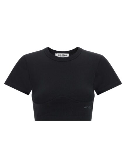 The Attico Bustier Crop T-shirt