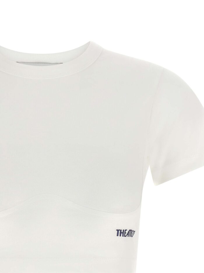 The Attico Bustier Crop T-shirt