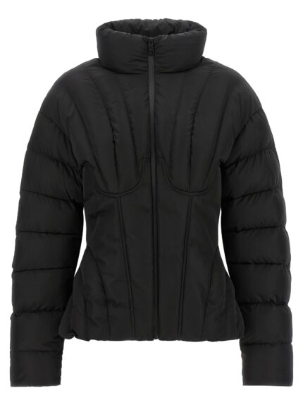 Elisabetta Franchi Bustier Quilted Down Jacket