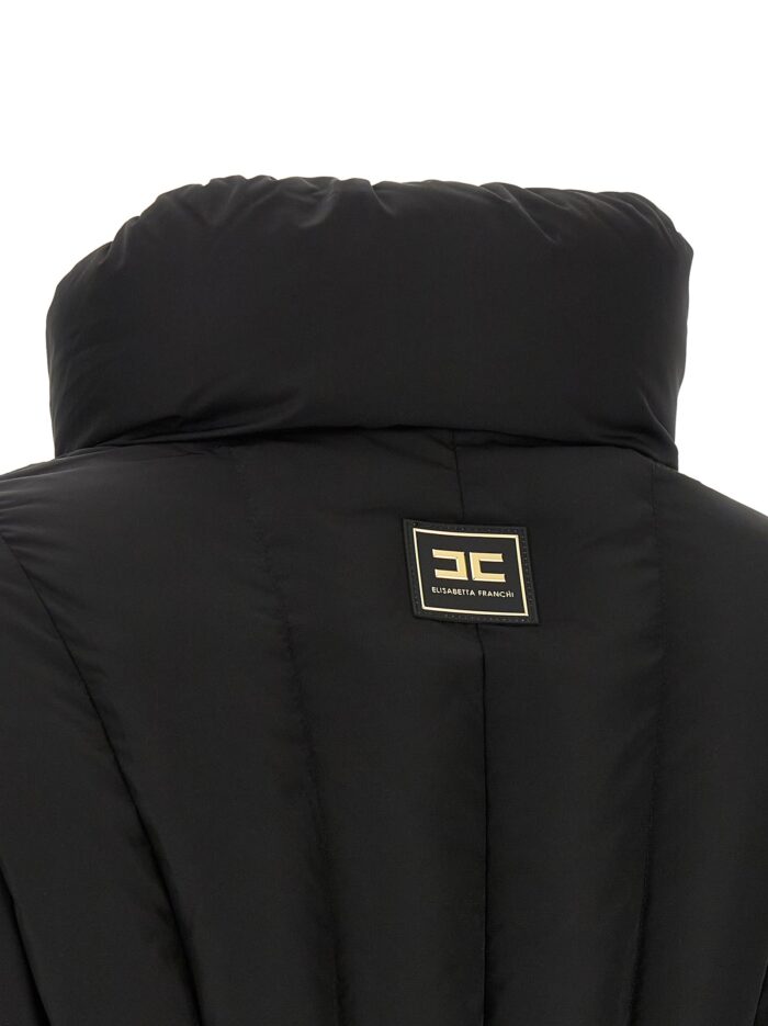 Elisabetta Franchi Bustier Quilted Down Jacket