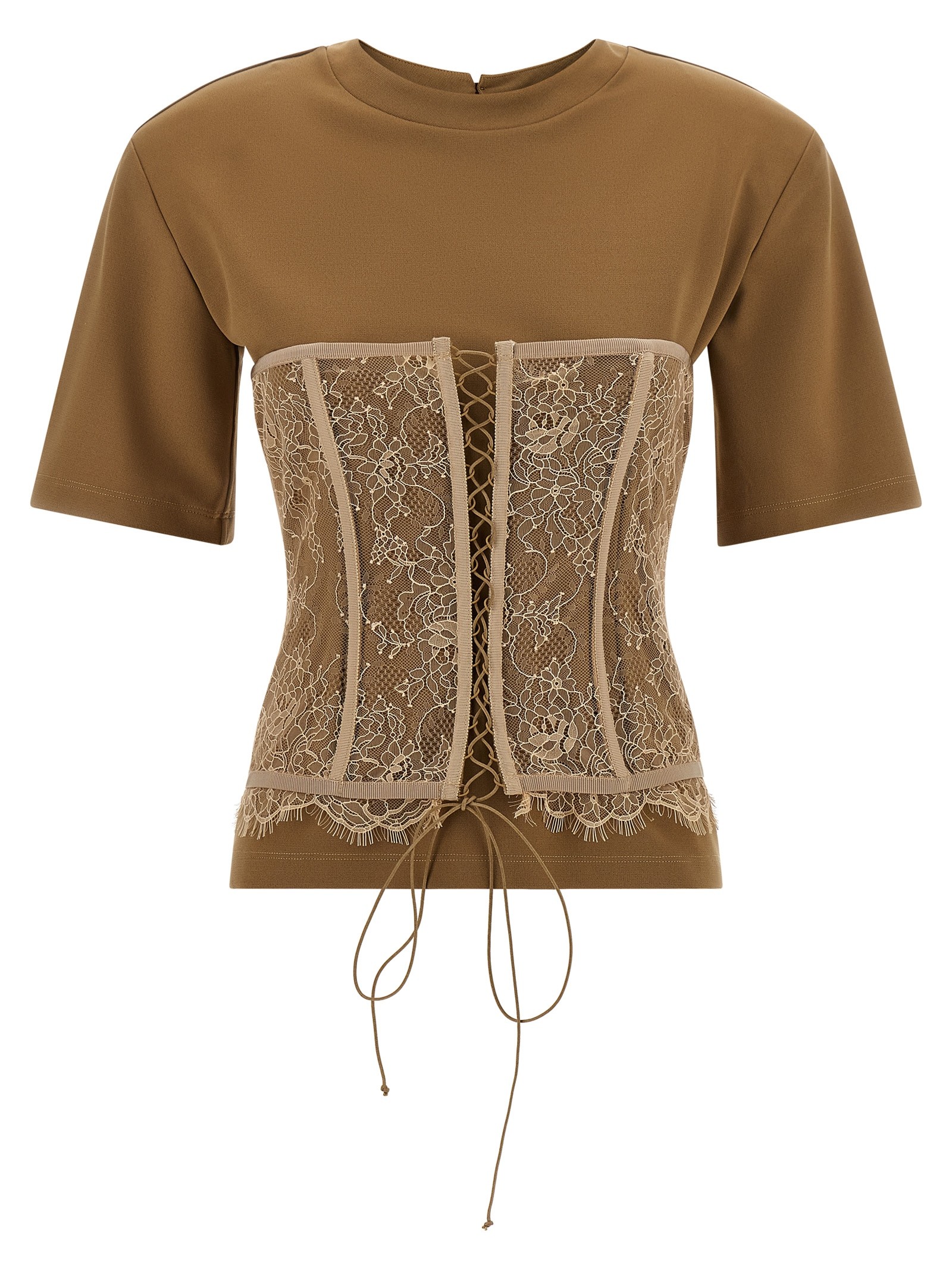GIUSEPPE DI MORABITO Bustier T-shirt