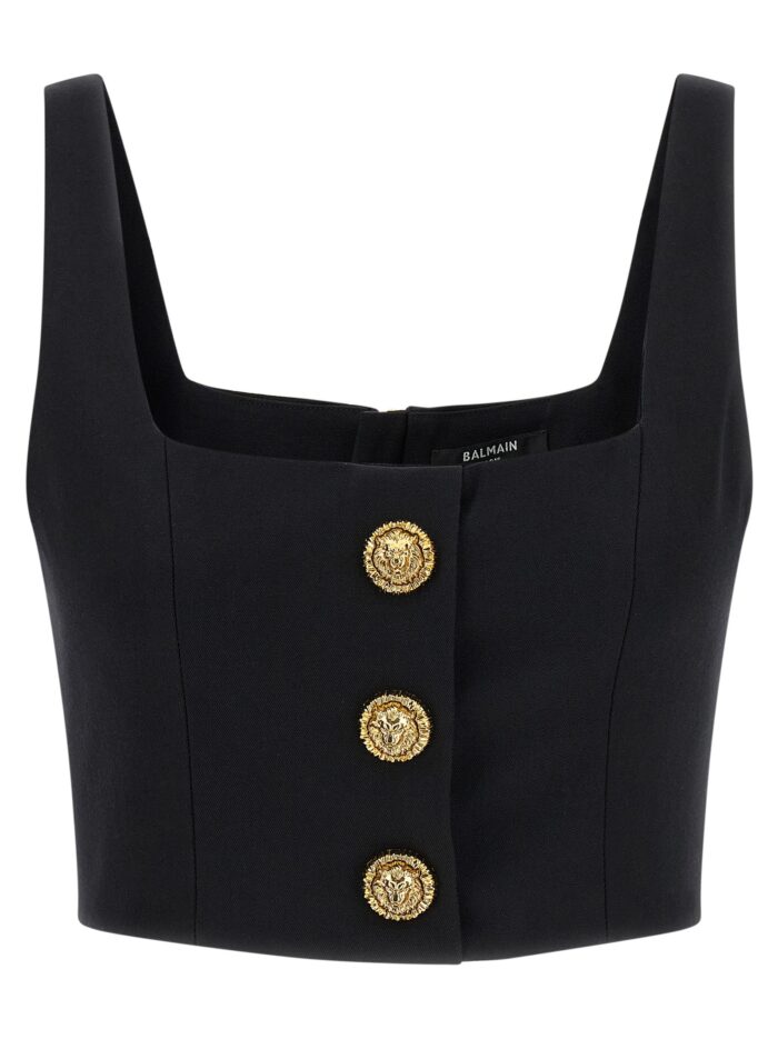 balmain button top Balmain Button Top