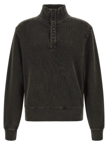 ENTIRE STUDIOS Buttoned Turtleneck Sweatshirt