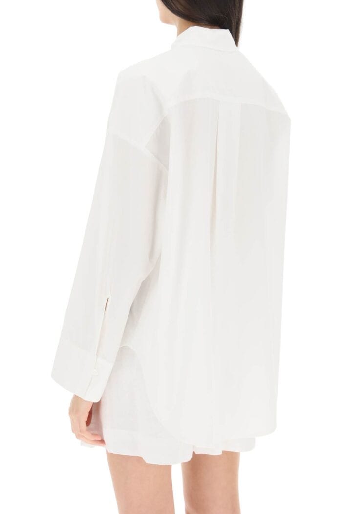 By Malene Birger Derris Boxy Fit Shirt In Organic Cotton