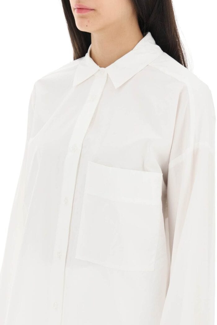 By Malene Birger Derris Boxy Fit Shirt In Organic Cotton