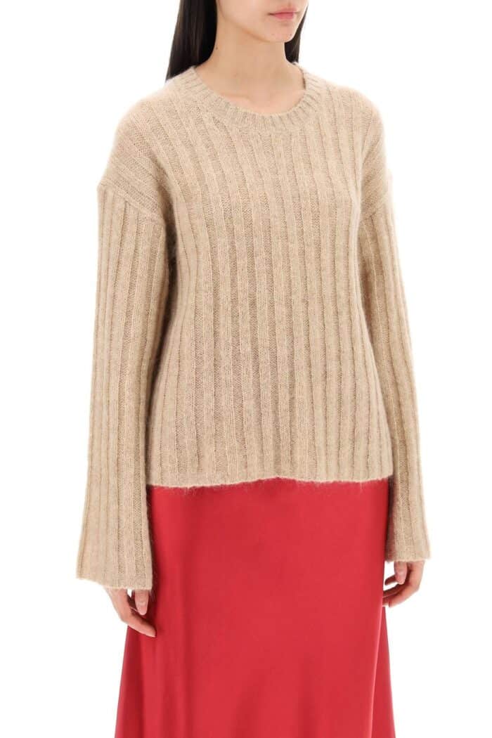 BY MALENE BIRGER Ribbed Knit Pullover Sweater