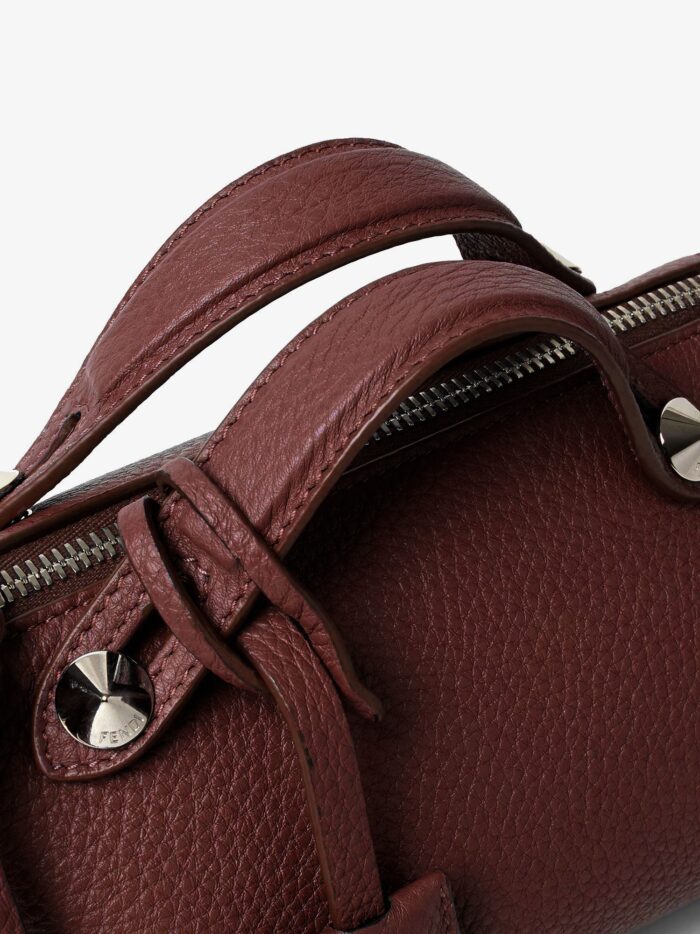 Fendi By The Way Hammered Leather Handbag