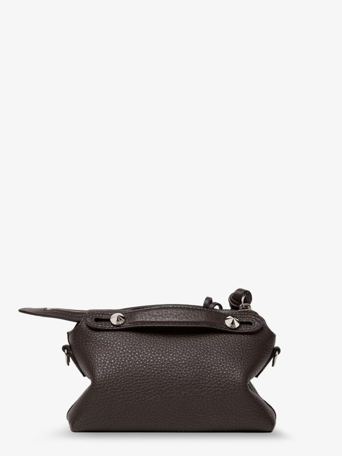 Fendi By The Way Hammered Leather Handbag