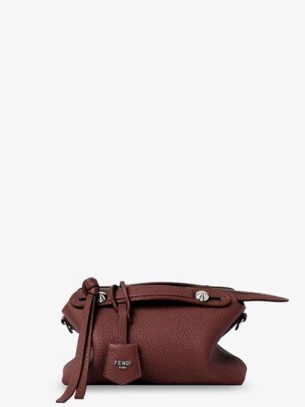 Fendi By The Way Hammered Leather Handbag