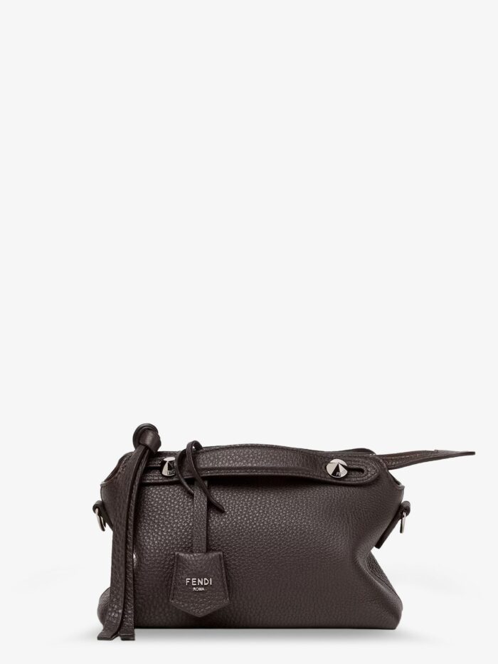 Fendi By The Way Hammered Leather Handbag
