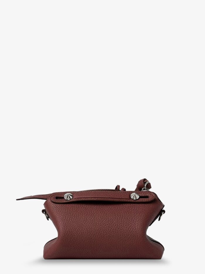 Fendi By The Way Hammered Leather Handbag