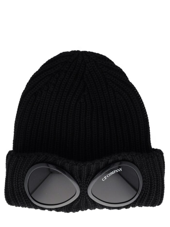 C.P. COMPANY CAP WITH GLASSES