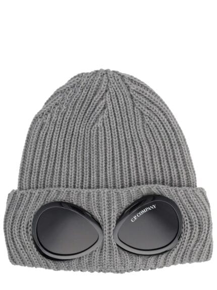 C.P. COMPANY CAP WITH GLASSES
