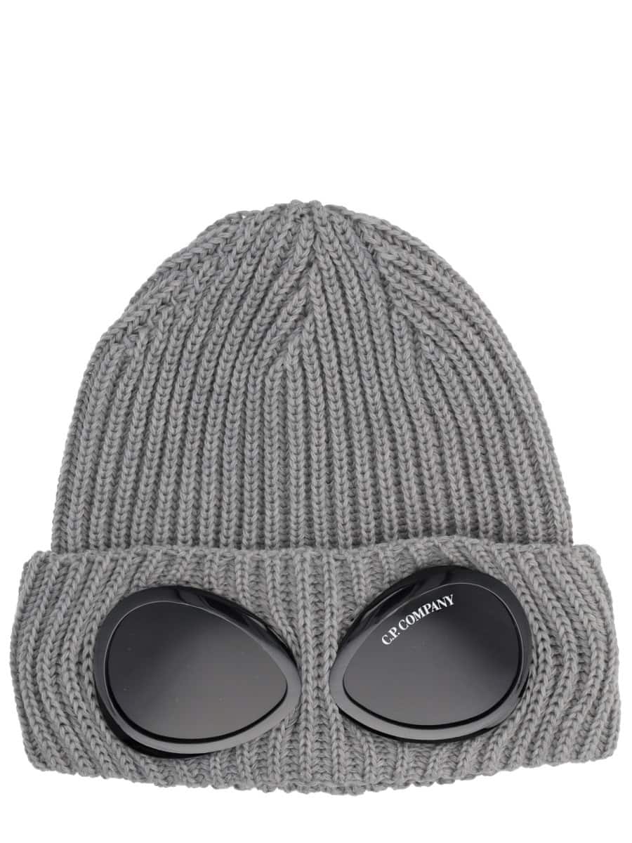 C.P. COMPANY CAP WITH GLASSES