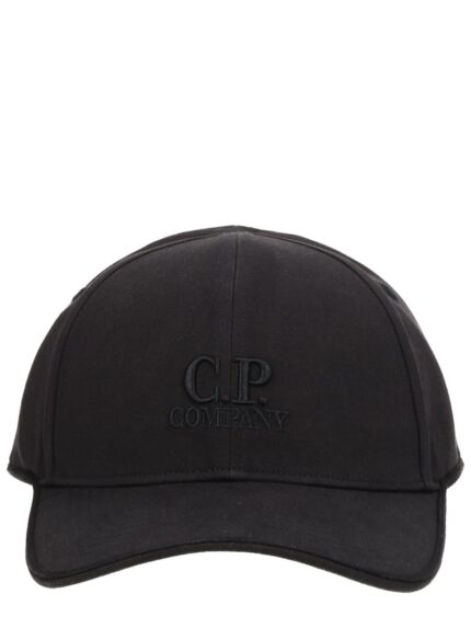 C.P. COMPANY CAPPELLO IN GABARDINE DI COTONE