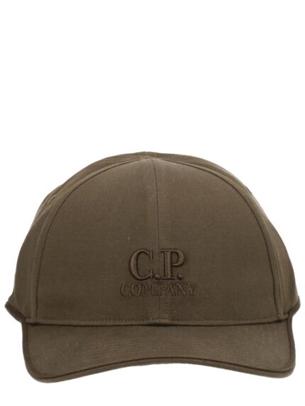 C.P. COMPANY CAPPELLO IN GABARDINE DI COTONE