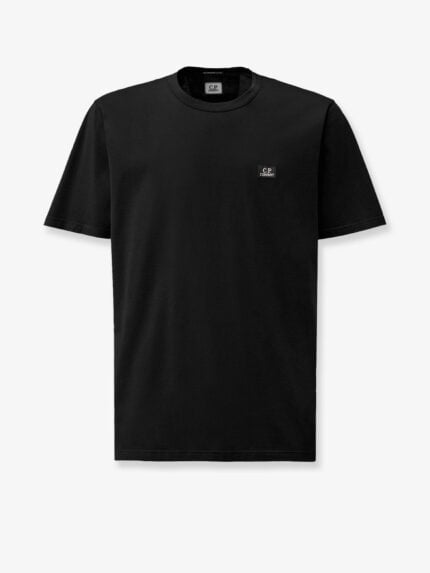 C.P.COMPANY Cotton T-shirt With Logo Patch