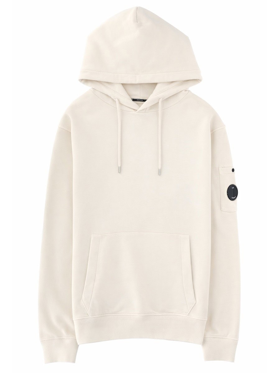 C.P. COMPANY FELPA CON CAPPUCCIO