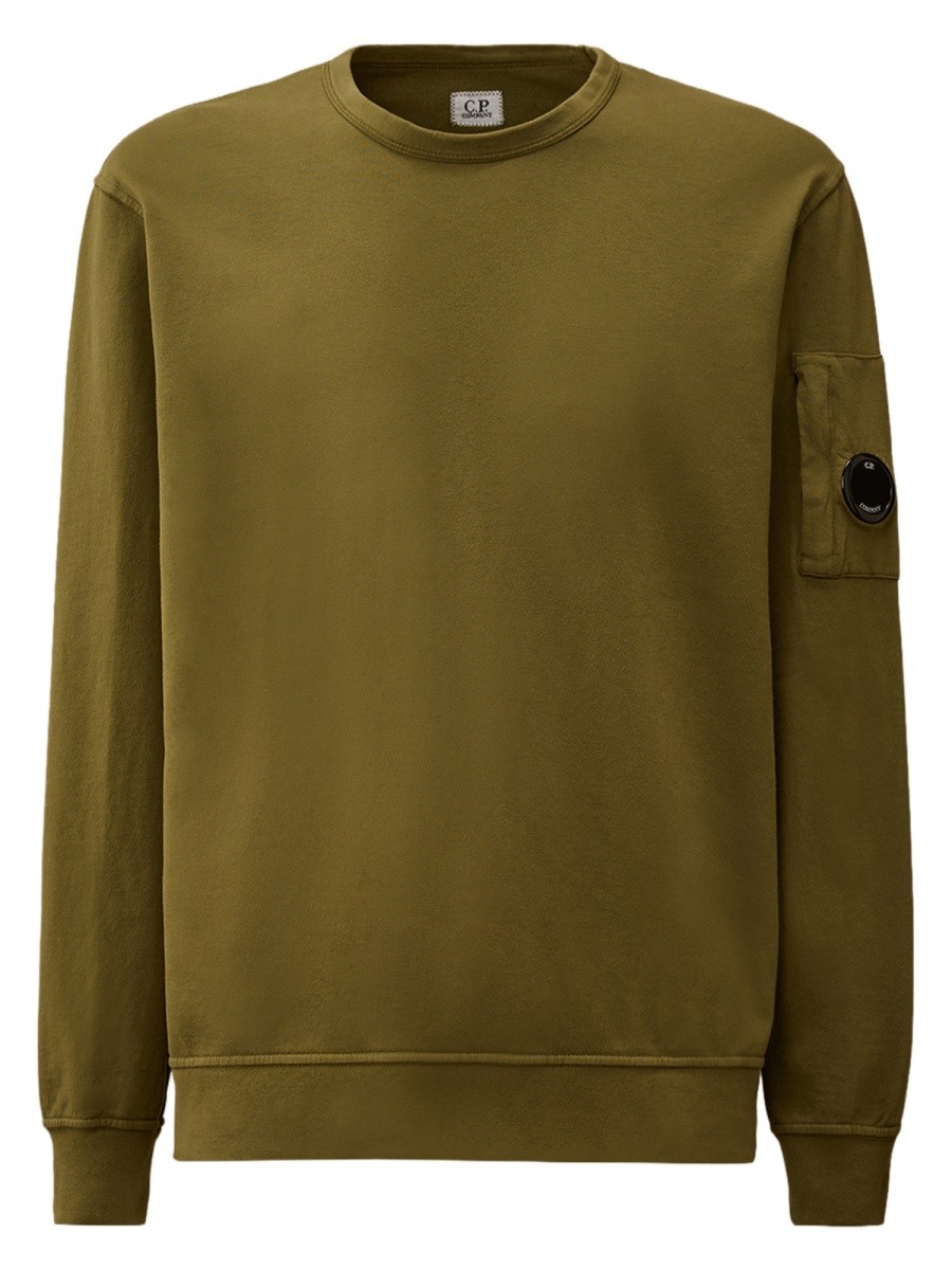 C.P. COMPANY FELPA CON PATCH LOGO