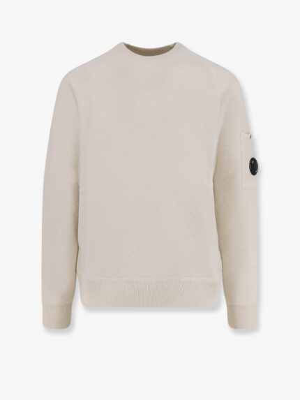 C.P.COMPANY Felted Wool And Cotton Sweater