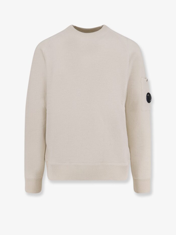 C.P.COMPANY Felted Wool And Cotton Sweater