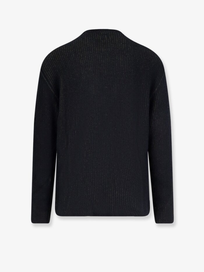 C.P.COMPANY Fleece Knit Ribbed Sweater