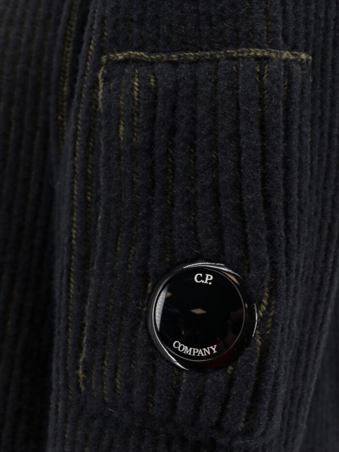 C.P.COMPANY Fleece Knit Ribbed Sweater