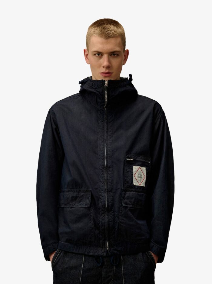 C.P.COMPANY Goggle 50 Yarns Jacket With Hood
