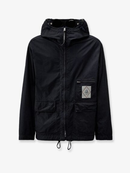 C.P.COMPANY Goggle 50 Yarns Jacket With Hood