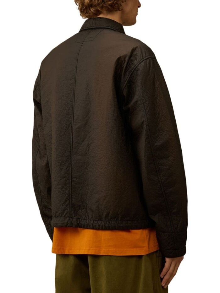 C.P. COMPANY JACKET WITH LOGO PATCH