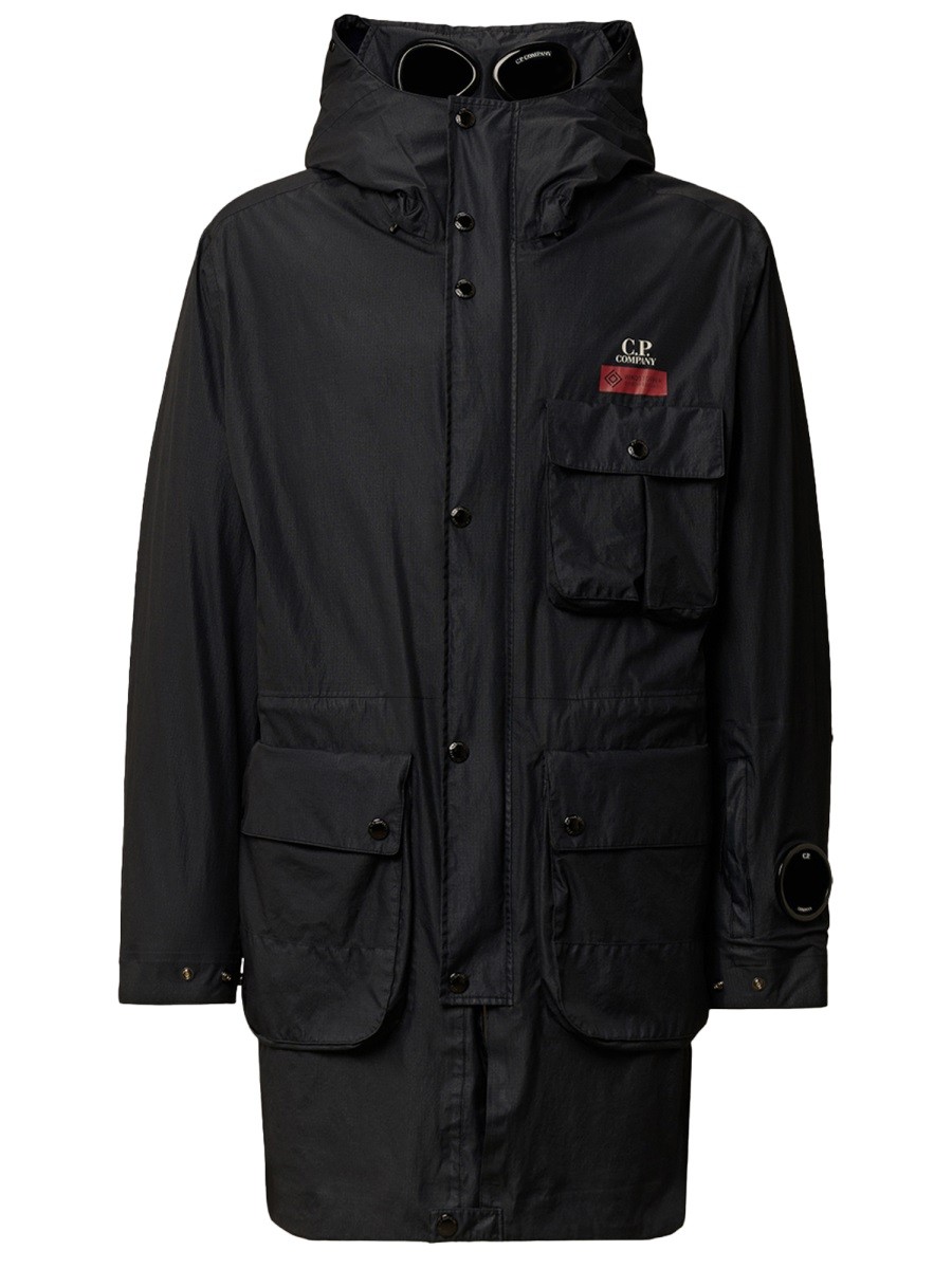 C.P. COMPANY LONG "GORE G-TYPE THOUSAND" COAT