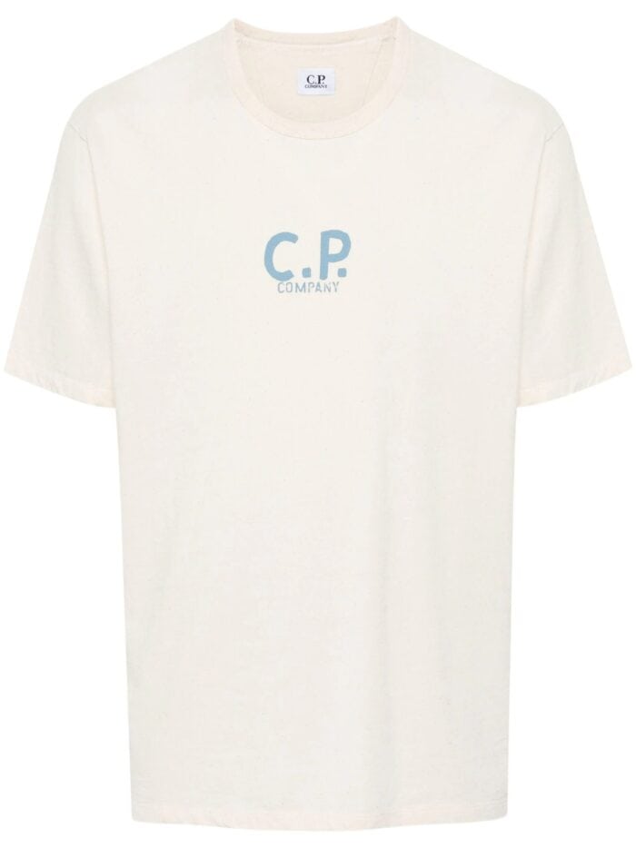 C.P. COMPANY Natural Jersey T-shirt