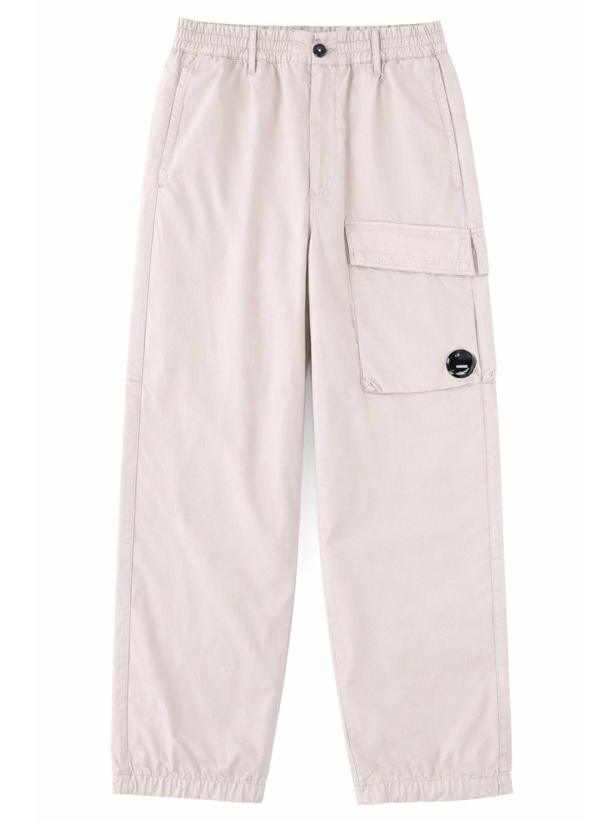 C.P. COMPANY PANTALONE CARGO CON PATCH LOGO