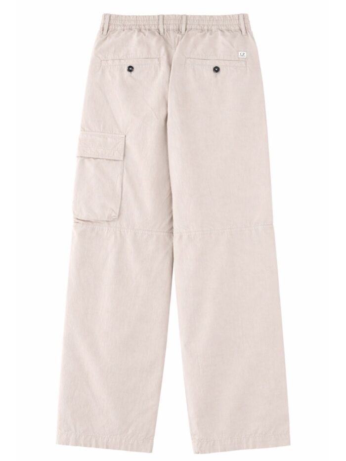 C.P. COMPANY PANTALONE CARGO CON PATCH LOGO