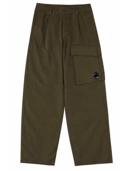 C.P. COMPANY PANTALONE CARGO CON PATCH LOGO