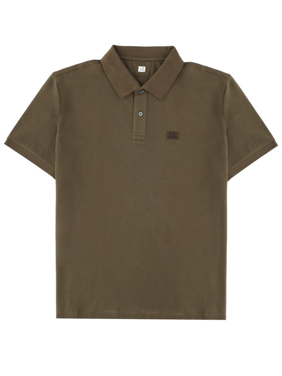 C.P. COMPANY POLO WITH LOGO