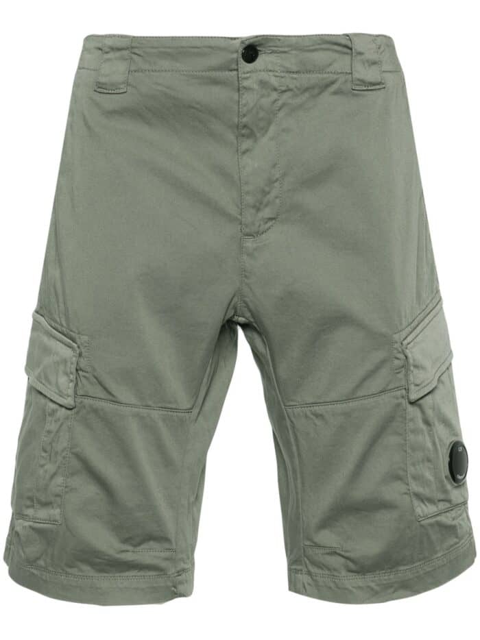 C.P. COMPANY Stretch Sateen Cargo Shorts