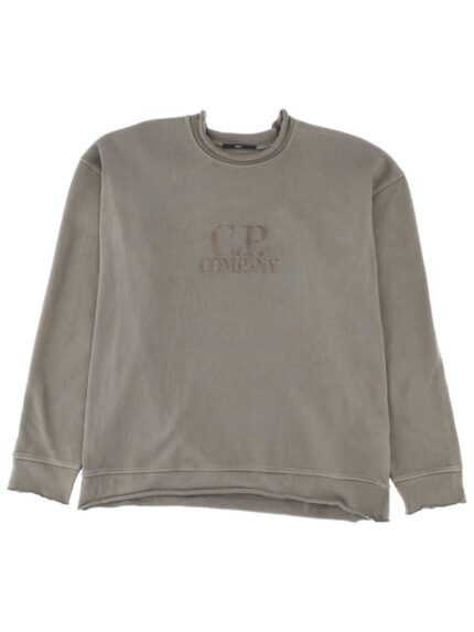 C.P. COMPANY SWEATSHIRT WITH EMBOSSED LOGO