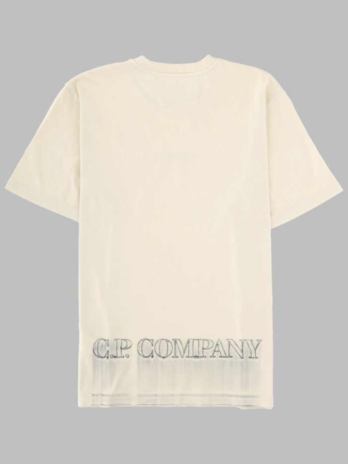 C.P. COMPANY T-SHIRT CON STAMPA LOGO
