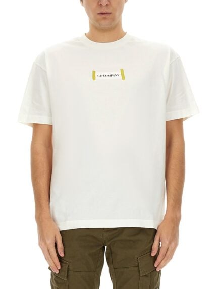 C.P. COMPANY T-SHIRT WITH LOGO