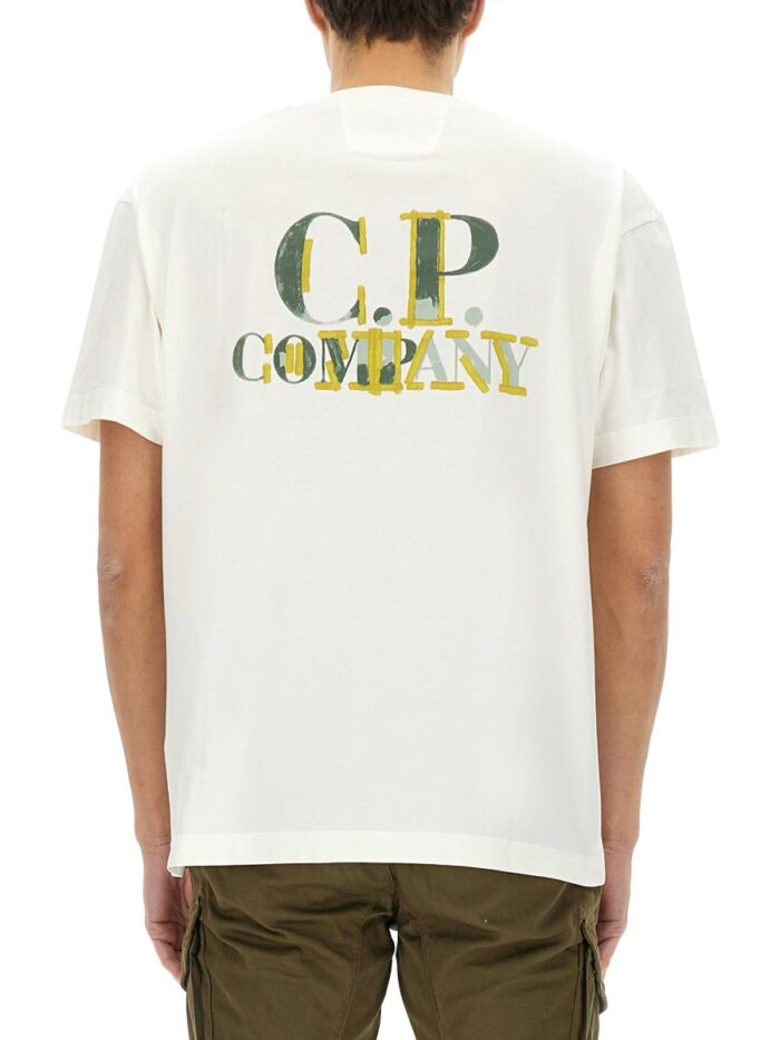 C.P. COMPANY T-SHIRT WITH LOGO