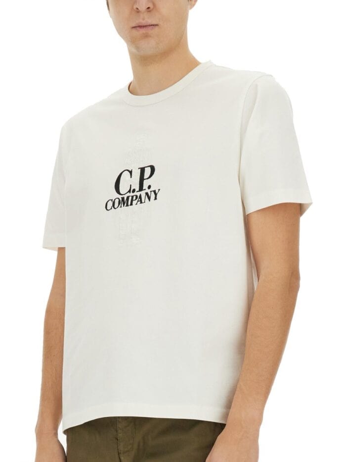 C.P. COMPANY T-SHIRT WITH LOGO