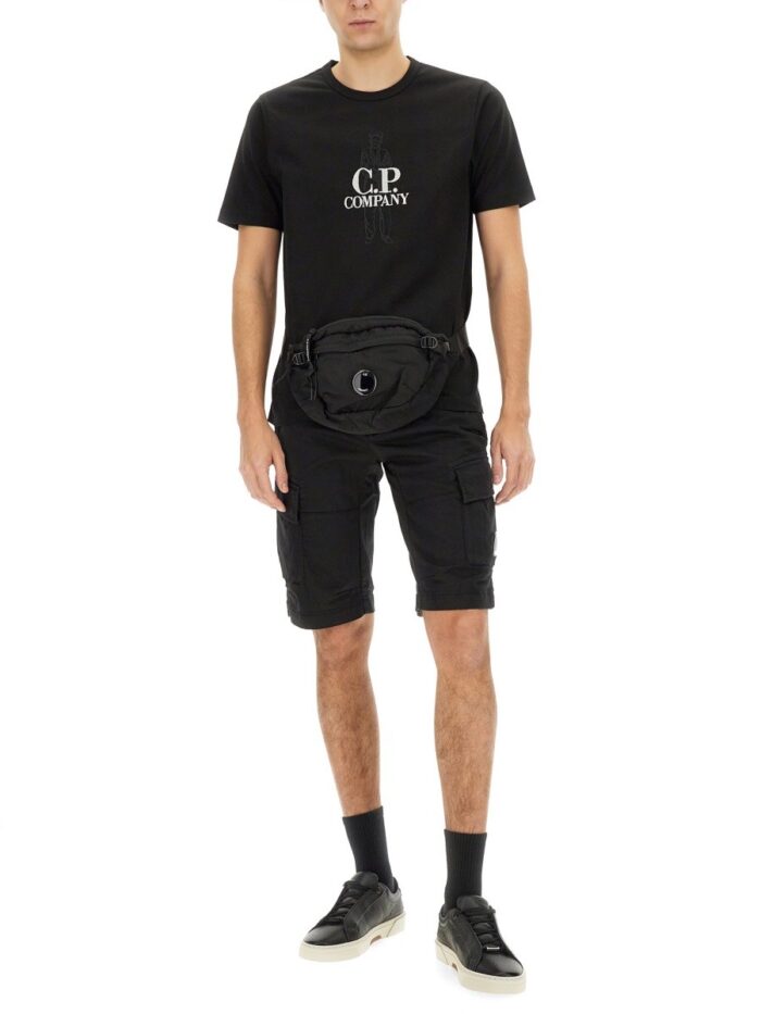 C.P. COMPANY T-SHIRT WITH LOGO